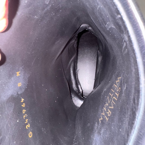 Stuart Weitzman Black Combat Boots - Picture 7 of 7